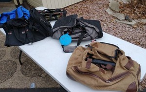 Five Travel Carry-on Duffel Bags