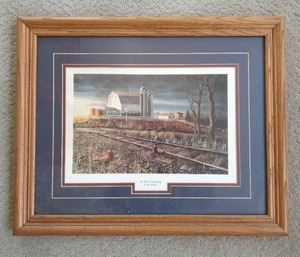 Framed Jim Hansel Artwork