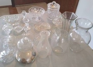 Collection Of Crystal And Glassware