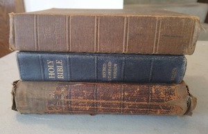 Four Old Bibles