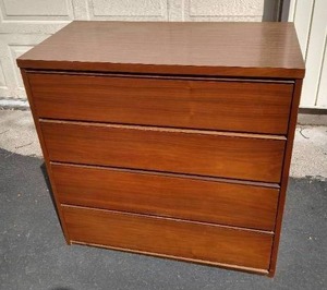 Mid Century Four Drawer Chest