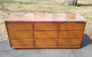 Mid Century Lowboy Style Dresser