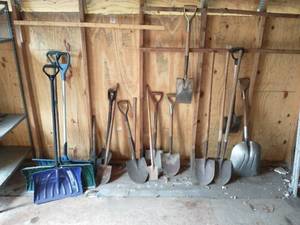Collection Of Shovels