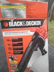 Black & Decker Blower Vac