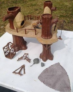Vintage Ewok Tree Base