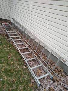 Werner Aluminum Extension Ladder