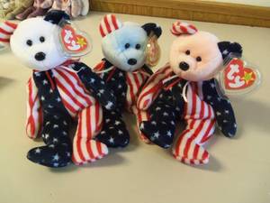 Lot of 3 Beanie Babies