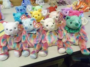 Lot of 12 Beanie Babies
