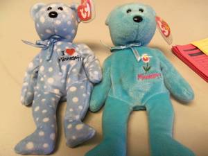 Lot of 2 Minnesota Bears