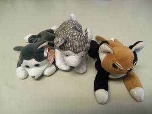 Lot of 3 Beanie Babies