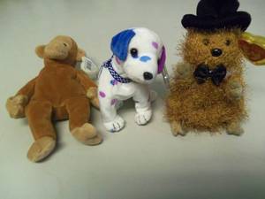 Lot of 3 Beanie Babies