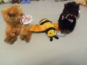 Lot of 3 Beanie Babies
