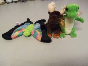 Lot of 3 Beanie Babies