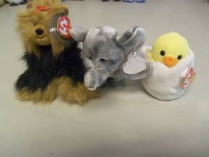 Lot of 3 Beanie Babies