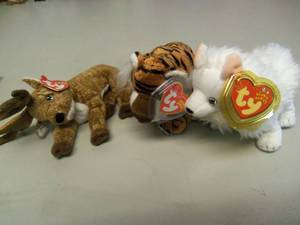 Lot of 3 Beanie Babies