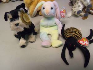Lot of 3 Beanie Babies
