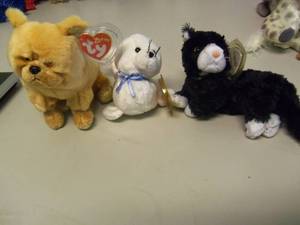 Lot of 3 Beanie Babies