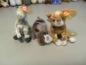 Lot of 3 Beanie Babies