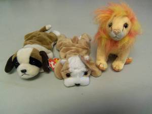 Lot of 3 Beanie Babies