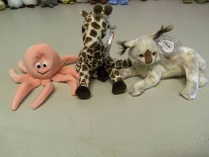 Lot of 3 Beanie Babies