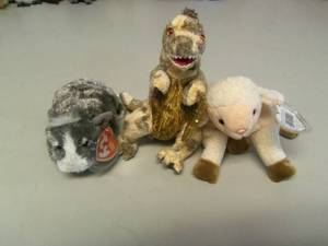 Lot of 3 Beanie Babies
