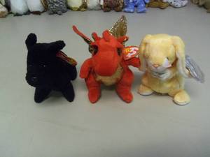Lot of 3 Beanie Babies