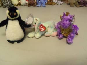 Lot of 3 Beanie Babies