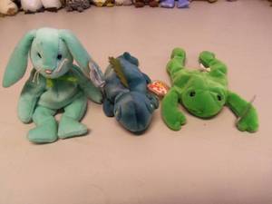 Lot of 3 Beanie Babies