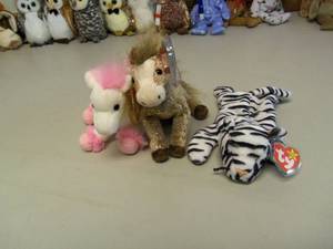 Lot of 3 Beanie Babies