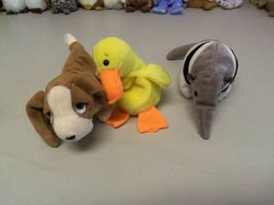 Lot of 3 Beanie Babies