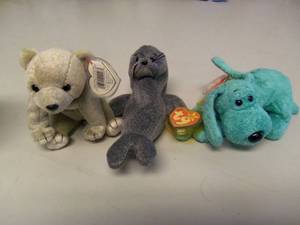 Lot of 3 Beanie Babies