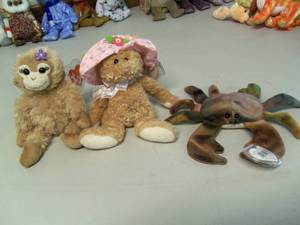 Lot of 3 Beanie Babies