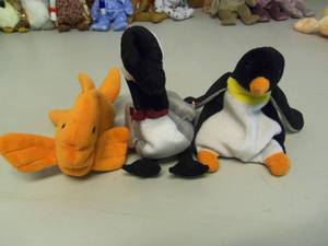Lot of 3 Beanie Babies