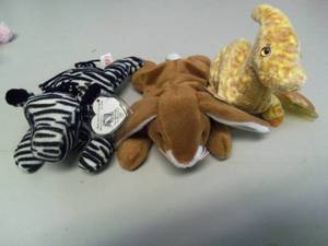 Lot of 3 Beanie Babies