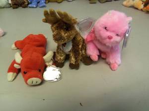 Lot of 3 Beanie Babies