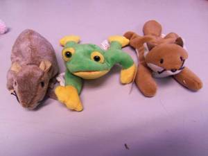 Lot of 3 Beanie Babies