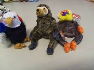 Lot of 3 Beanie Babies