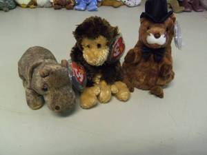 Lot of 3 Beanie Babies