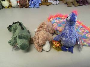 Lot of 3 Beanie Babies