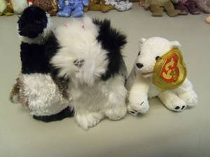 Lot of 3 Beanie Babies