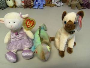 Lot of 3 Beanie Babies