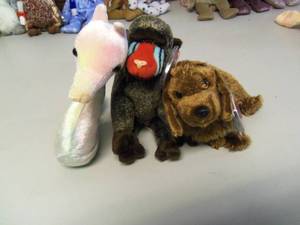 Lot of 3 Beanie Babies