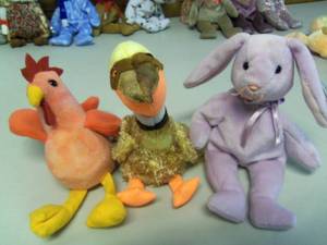 Lot of 3 Beanie Babies
