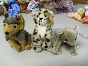 Lot of 3 Beanie Babies