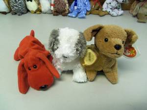 Lot of 3 Beanie Babies