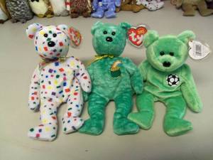 Lot of 3 Beanie Babies