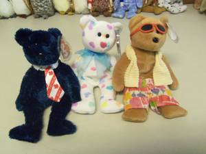 Lot of 3 Beanie Babies