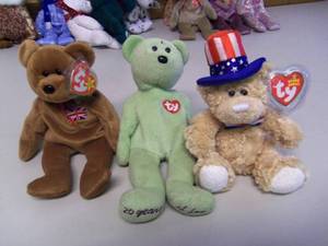 Lot of 3 Beanie Babies