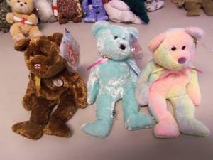 Lot of 3 Beanie Babies