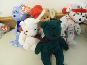 Lot of 5 Holiday Teddys